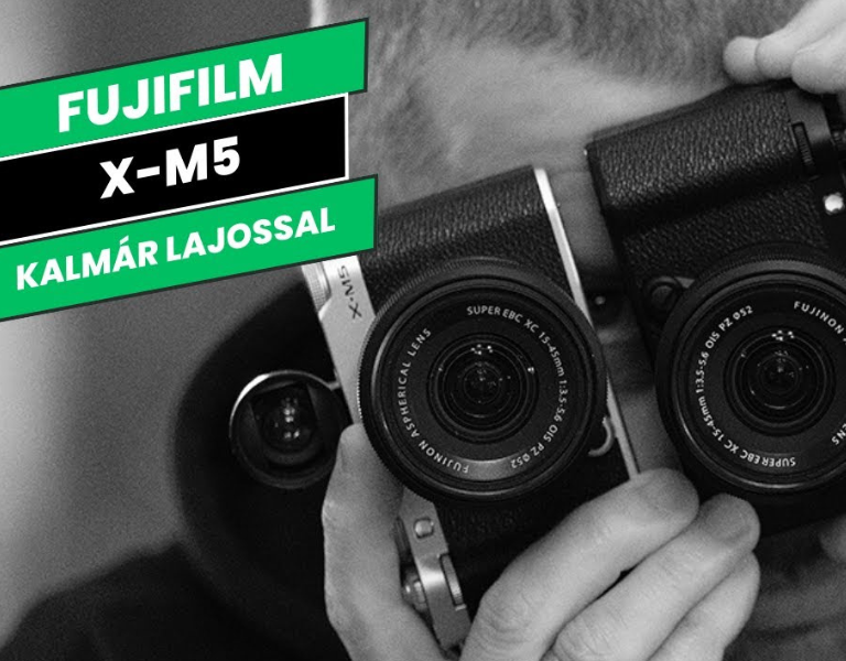 019. Kalmár Lajos Review: Mit is tud Fujifilm X-M5 utazó vlogger fényképezőgép?