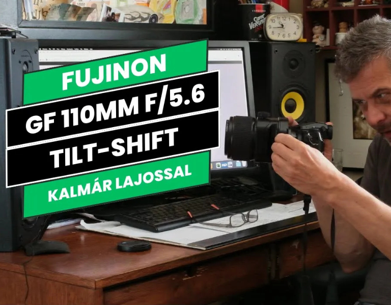 015. Kalmár Lajos Review: A Fujinon GF 110mm f/5.6 T/S Macro objektív élesben